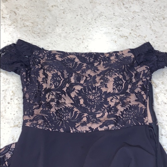 Shoulderless Mini Dress - Picture 4 of 5